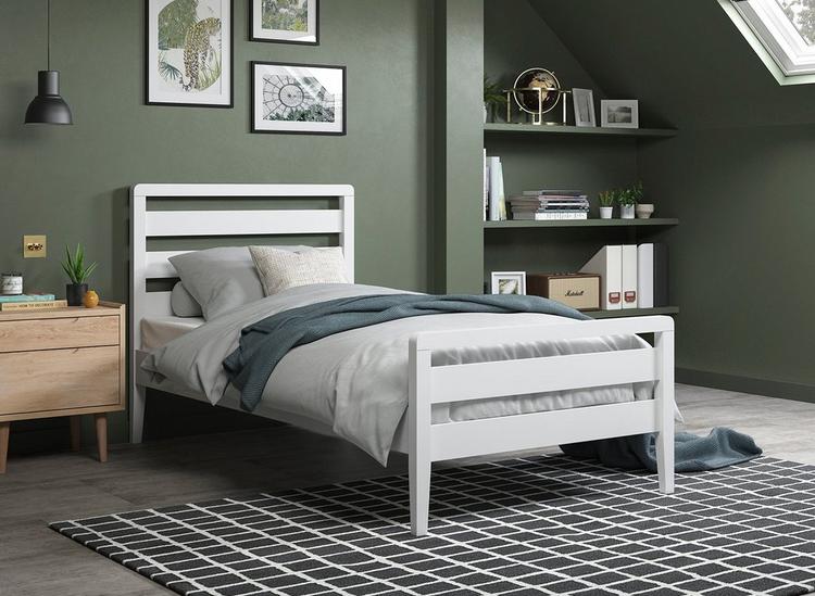 Woodstock Wooden Low Rise Bed Frame Dreams Ireland
