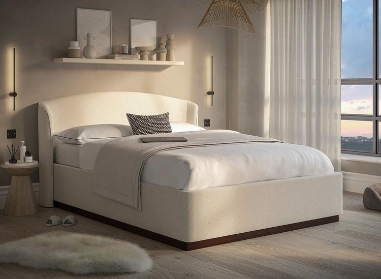 House Beautiful Chloe Boucl Ottoman Bed Frame Dreams Ireland