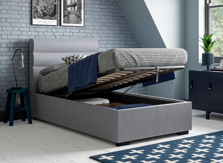 Dawson single ottoman sound system bed hotsell