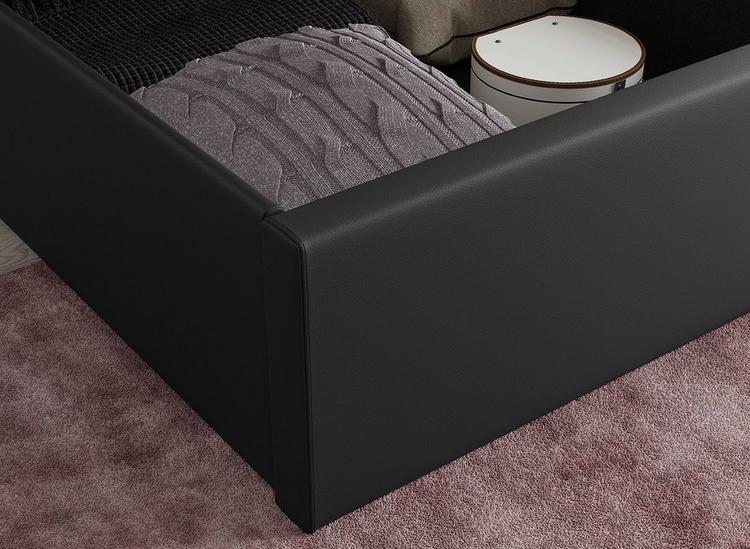 Yardley upholstered ottoman store bed frame