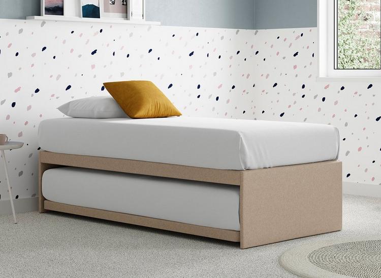Single divan bed with pull out bed underneath new arrivals