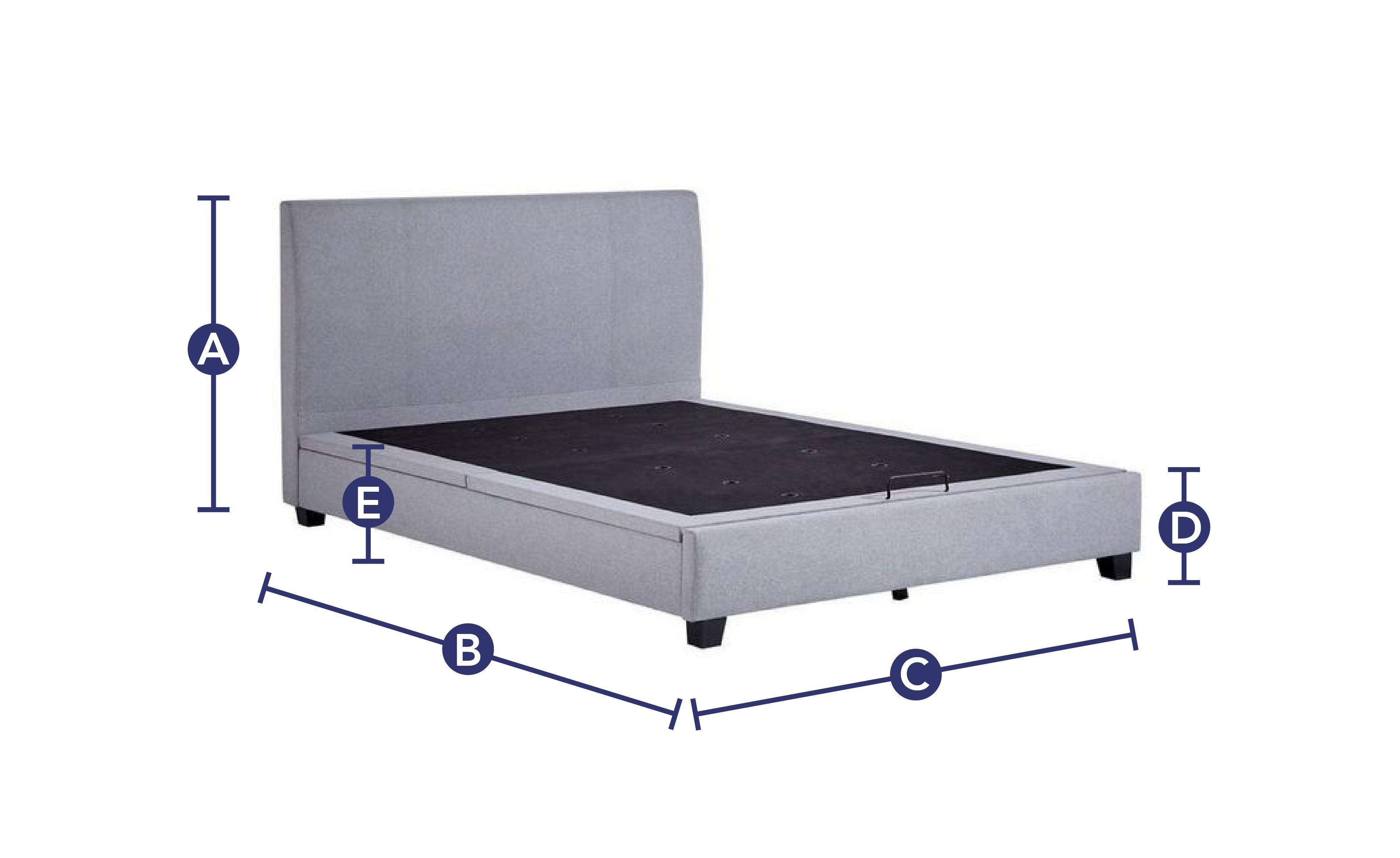 Francesca Upholstered Ottoman Bed Frame Dreams Ireland